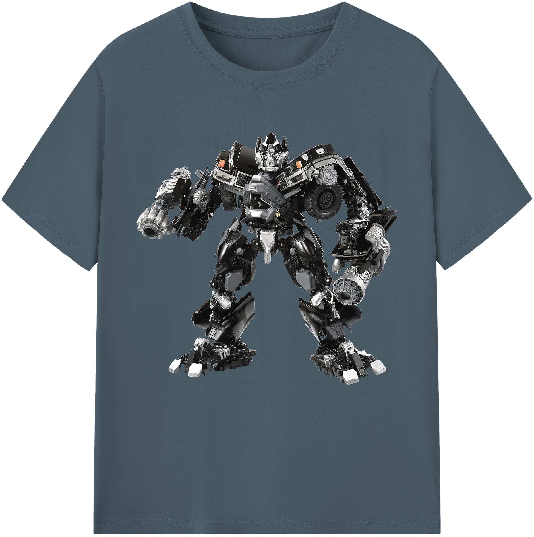 （画像用） Transformers トランスフォーマー 綿100％半袖Tシャツ（フロントプリント）